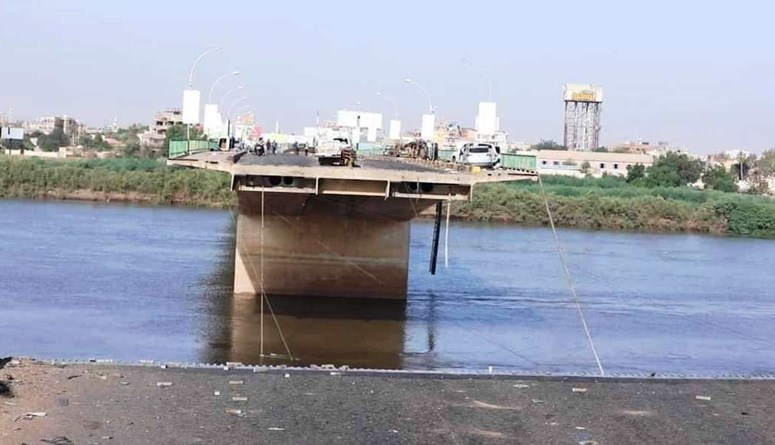 تدمير جسر شمبات - نوفمبر ٢٠٢٣ - مجلة يا شباب السودانية